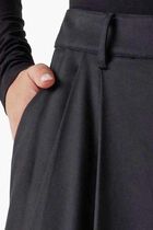 Sancha Wide-Leg Twill Pants