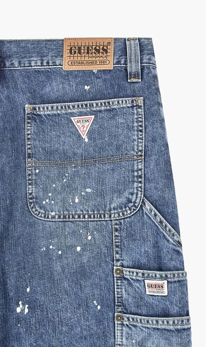 Carpenter Denim Shorts