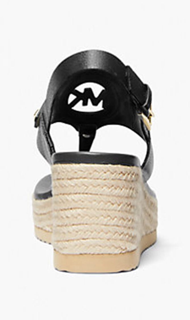 Aubrey Cutout Leather Sandals