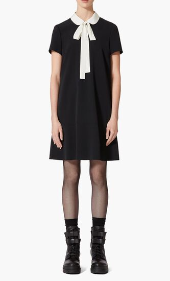 Flared Hem Collared Dress