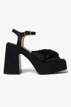 Skyla Satin Sandas