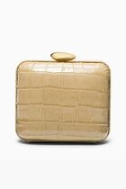 Tina Mini Crocodile Minaudière