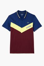 SHORT SLEEVED RIBBED COLLAR SHIRT