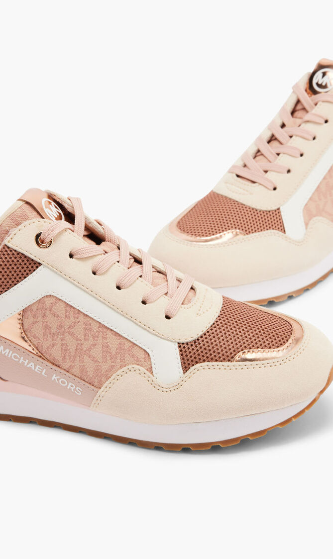 Wilma Suede Logo Trainers