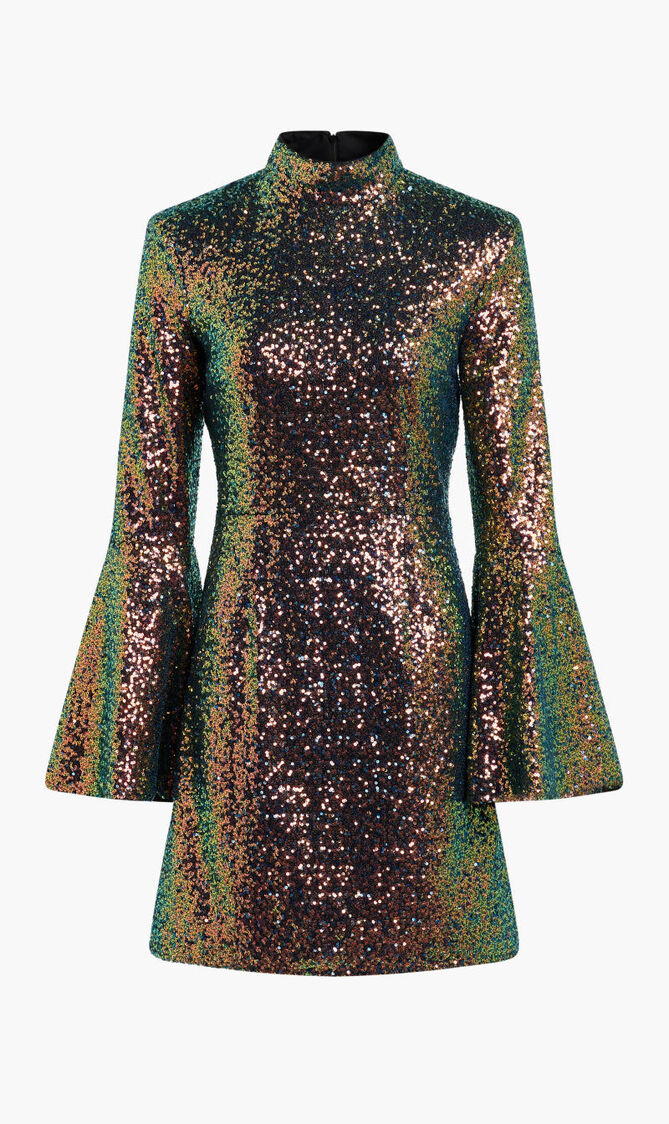 SEQUIN MINI DRESS