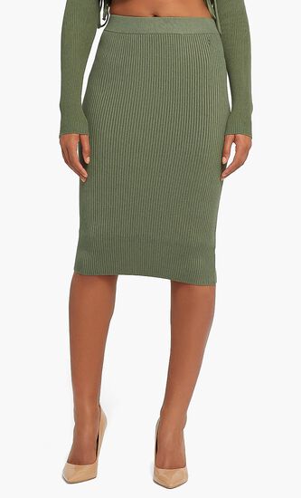 Claire Knit Midi Skirt