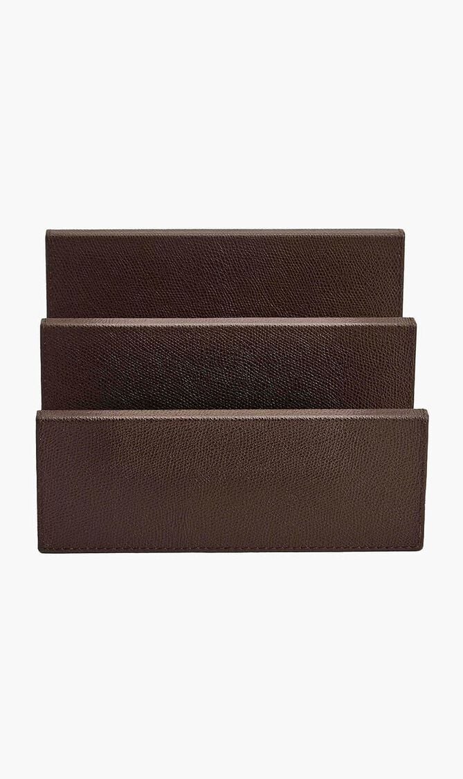 Arthur Envelope Holder Brown