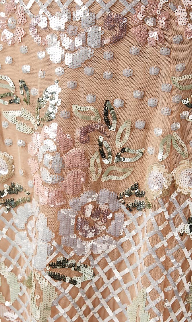 Rosalie Embellished Ankle Gown