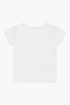 Capricia Pearl Floral Embroidered T-Shirt