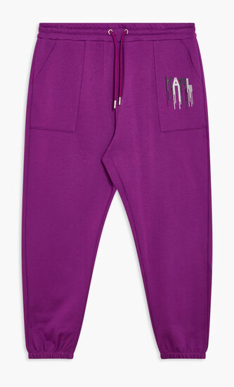 RHINESTONE SWEATPANTS