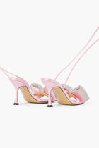 NICOLE PUFFED BOW SANDALS