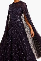 Heart Lattice Ankle Gown