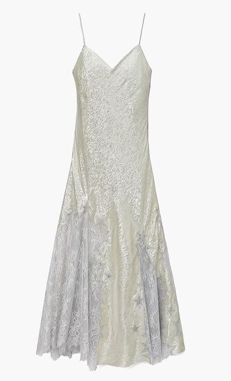 Star Lace Slip Dress