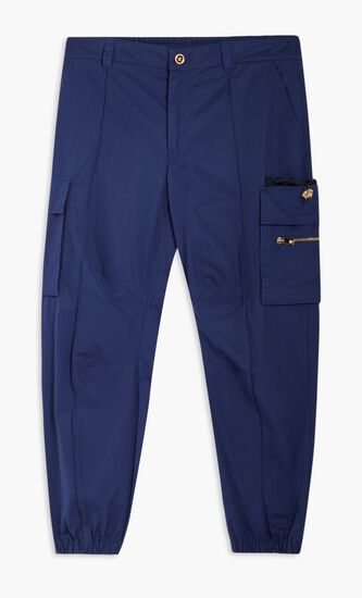 PANTS CARGO POCKET CTN PPLN SOLID