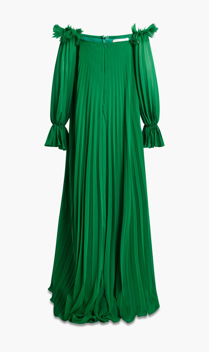 OFF-SHOULDER LOOSE LONG DRESS