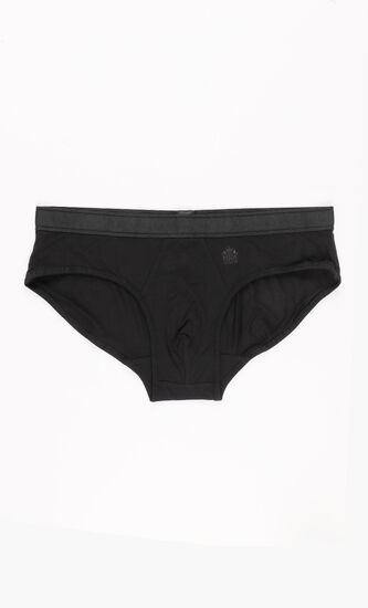 Nero Embroidered Logo Briefs