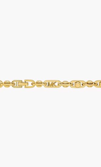 ASTOR LINK MD NECKLACE GOLD BRASS