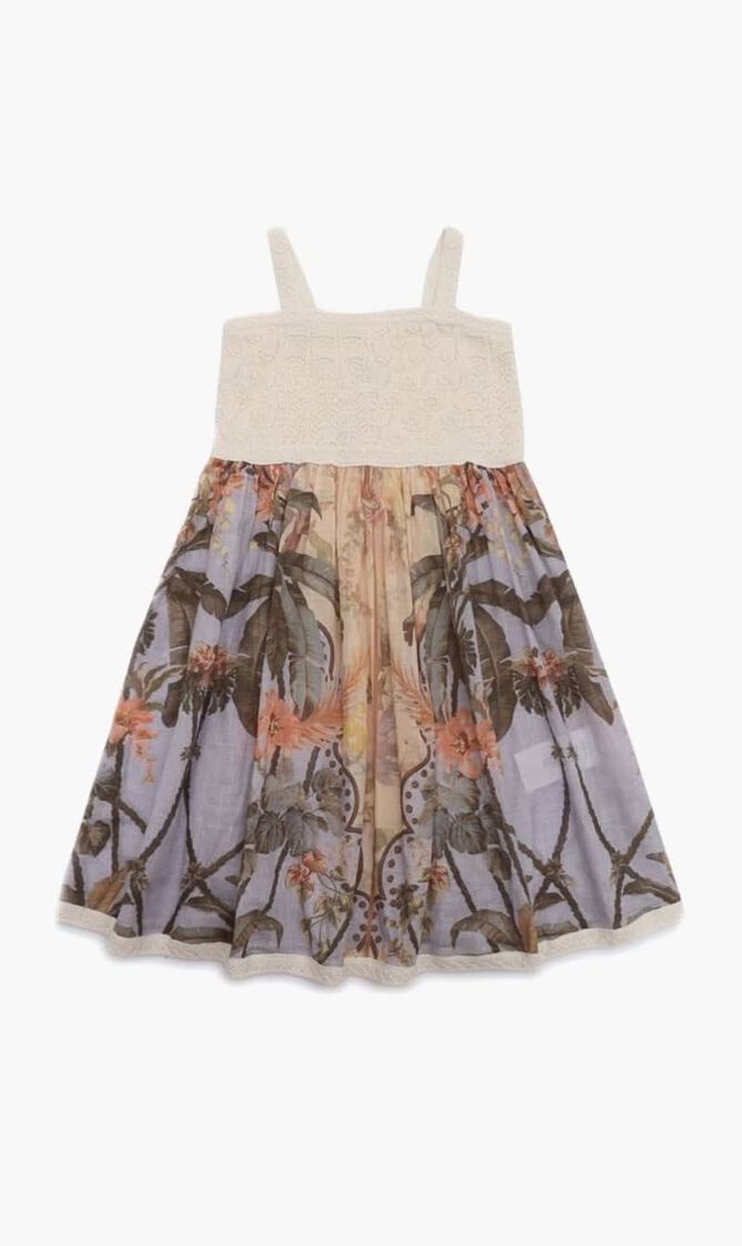 WYLIE KNIT PRINTED DRESS