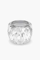 Nirvana Ring, White, Stainless Steel