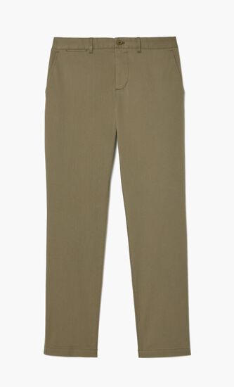 Slim Fit Stretch Cotton Chino Pants