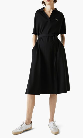 Cotton Pique Polo Dress