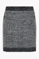 BOUCLE KNIT SKIRT