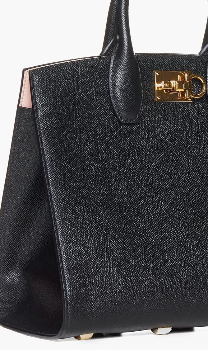 Top Handle Leather Bag