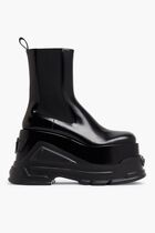 PLAIN ROUND TOE PLATFORM BOOT