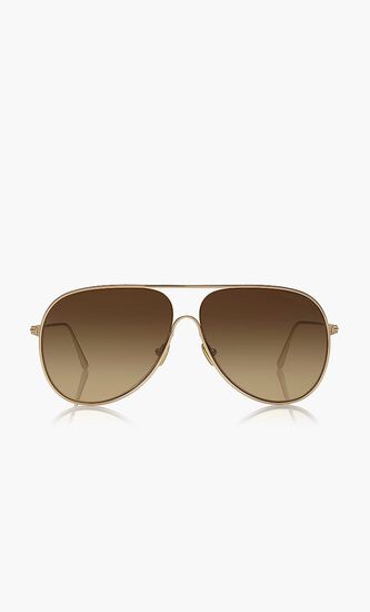 Oval Full Rim Sunglasses
