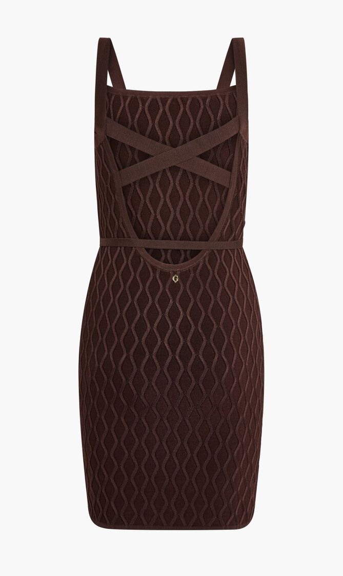 Sleeveless Wavy Rib Genna Mirage Dress