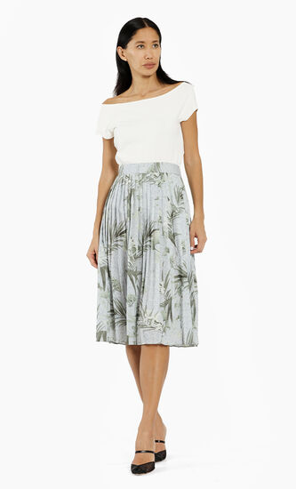 Estie Highland Pleated Skirt