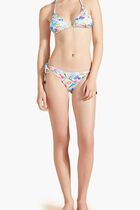 Happy Flowers  Triangle Bikini Top