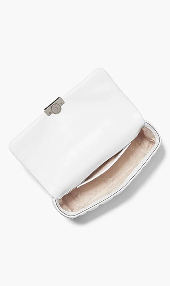 Tribeca Large Quilted Leather Shoulder Bag