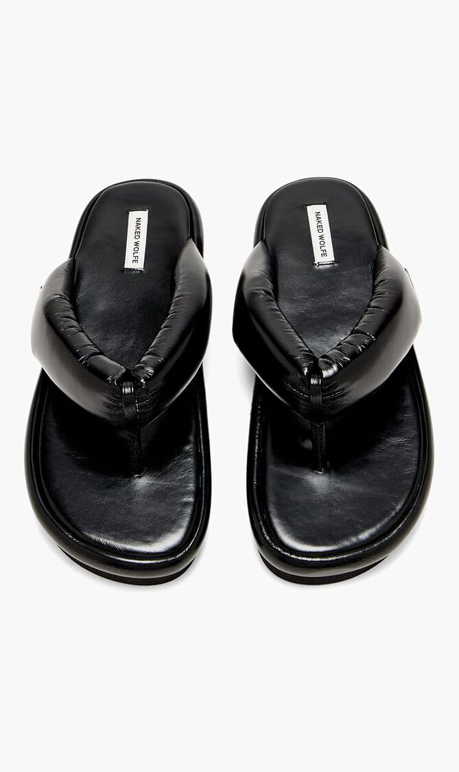 HILARY BLACK LEATHER