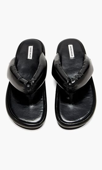HILARY BLACK LEATHER