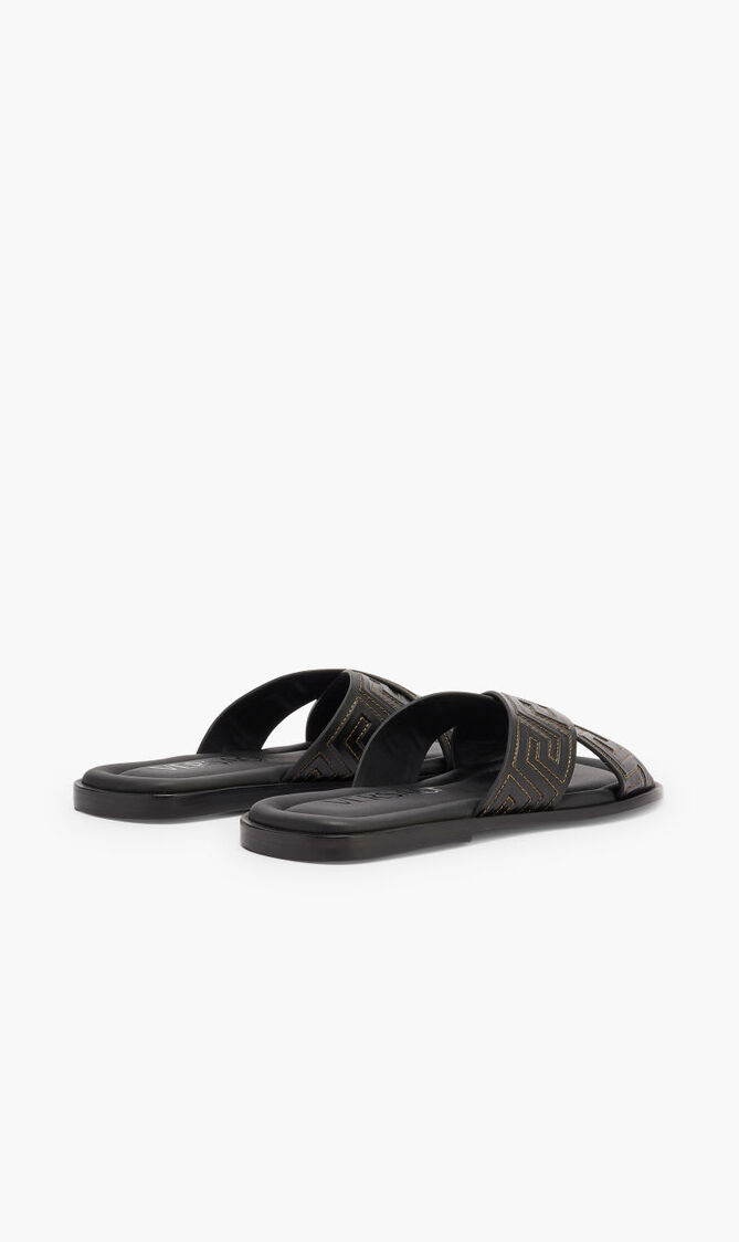 SANDALS XOVER GRECA STRAP LTHR
