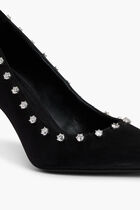 DELPHINE 85 CRYSTAL STUD PUMP