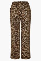 Leopard Lucia Scallop Detail Jeans