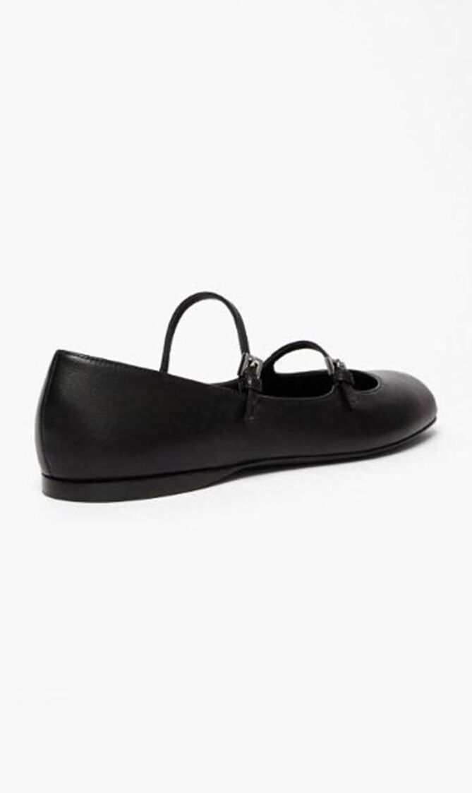 Circus Nappa Leather Ballet Flats