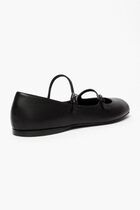 Circus Nappa Leather Ballet Flats