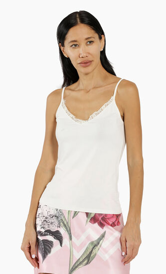 Paygee Jersey Lace Camisole