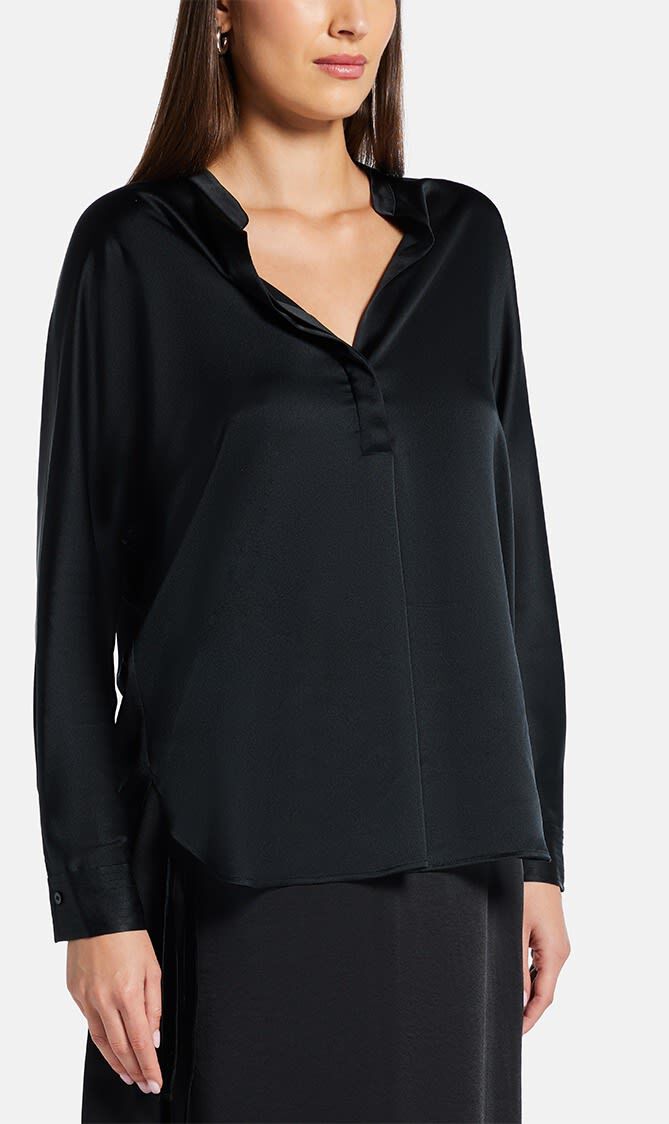 BAND COLLAR BLOUSE BAND COLLAR BLOUSE