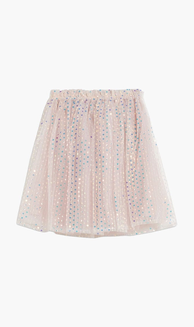 Sequins Midi Skirt