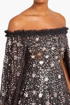Shooting Stars Cape Ankle Gown