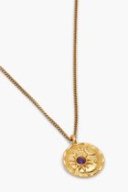 February Birthstone Necklace With Amethyst