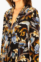 Snake Garden Maxi Dress