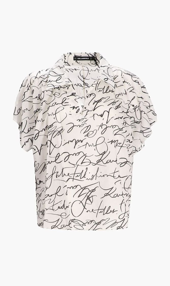 COTTON VOILE BLOUSE