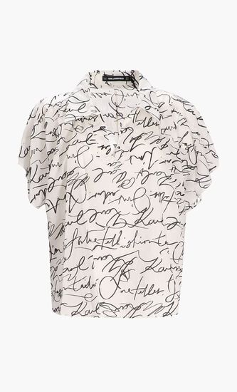 COTTON VOILE BLOUSE