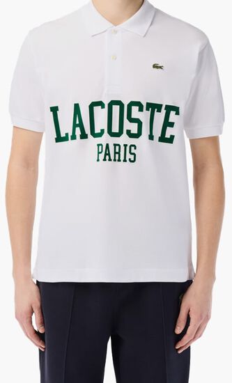 SHORT SLEEVED RIBBED COLLAR SHIRT