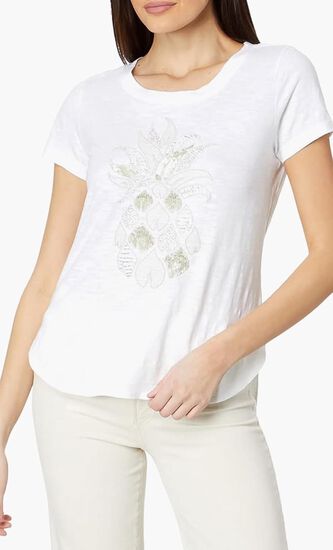 PATCHWORK PINEAPPLE LUX TEE